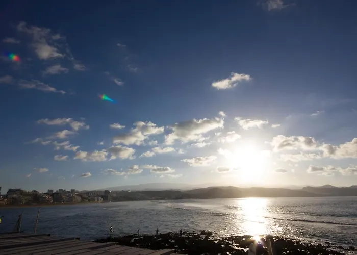 Virginia's Dream Panoramic Sea View Loft Апартаменты Лас-Пальмас-де-Гран-Канария